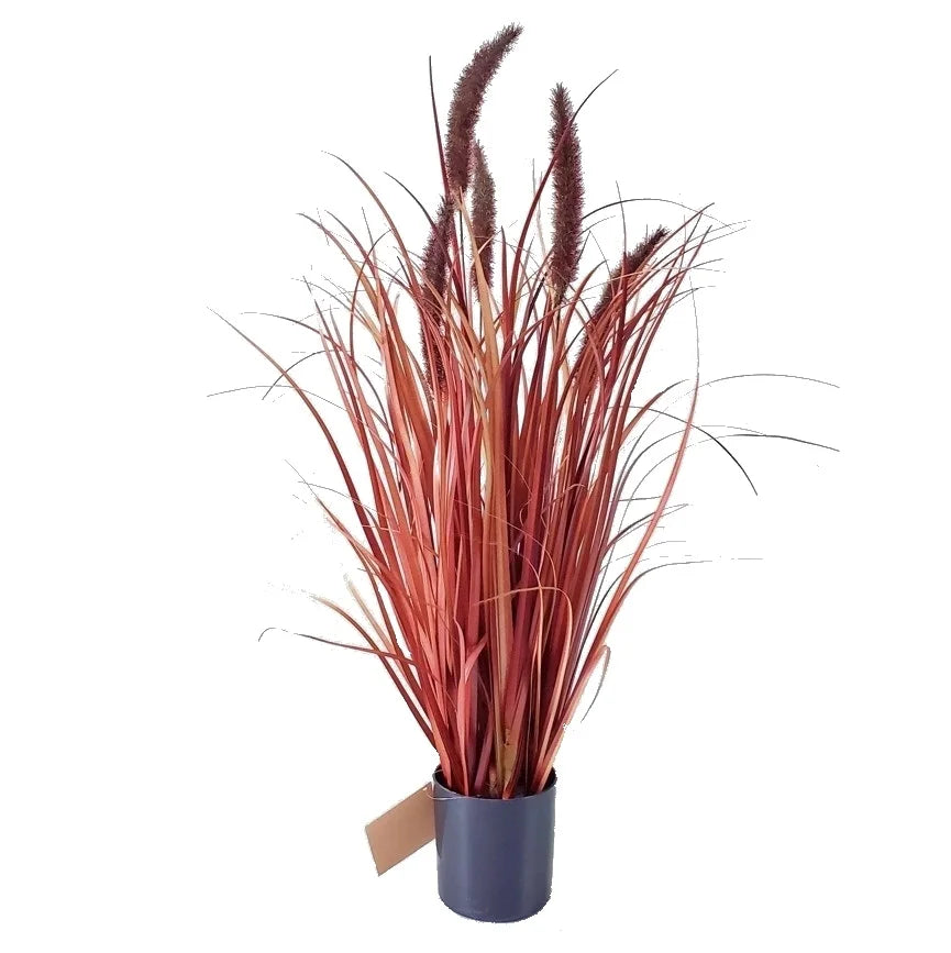 Plastic False Reed Grass Setaria Plant Indoor Decoration Artificial Potted Setaria Blume Yooly Plant - YLS0014