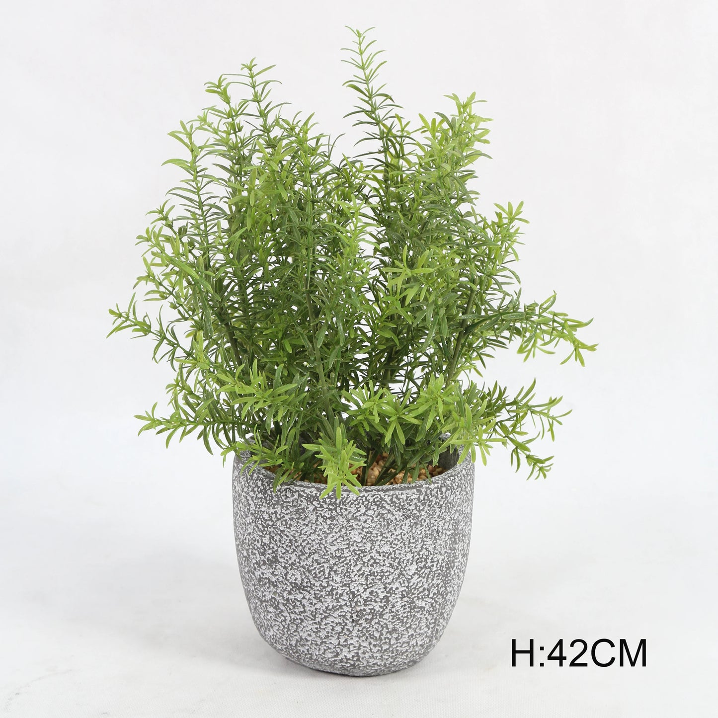 Mini Plastic Green Artificial Plants Grass In Pot For Home Desk DecorYooly Plants - YL0628