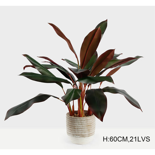 Artificial House Plants With Pot Small Plastic Fake Cordyline Plant For Home Office Living Room Shop Decor Yooly Plants - YL09599