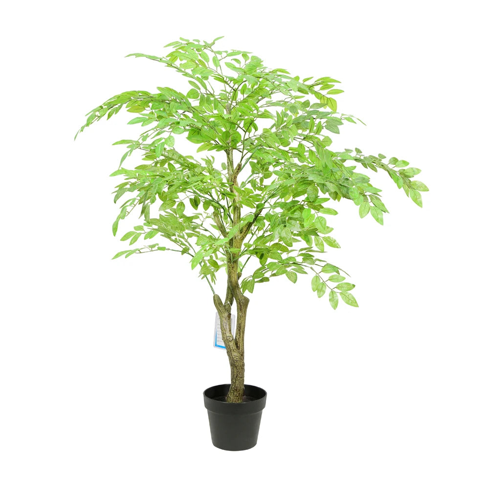 Real Touch Artificial Greenery Bonsai Plant Faux Locust Tree In Pot For Office Hotel Shopping Mall Yooly Plants - YL0628