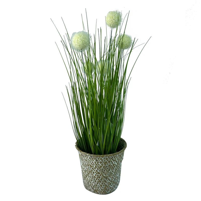 Artificial Onion Grass Artificial grasses PVC Artificial Plant Bonsai Decoration Indoor Artificial Plants Yooly Plant - YLS102113