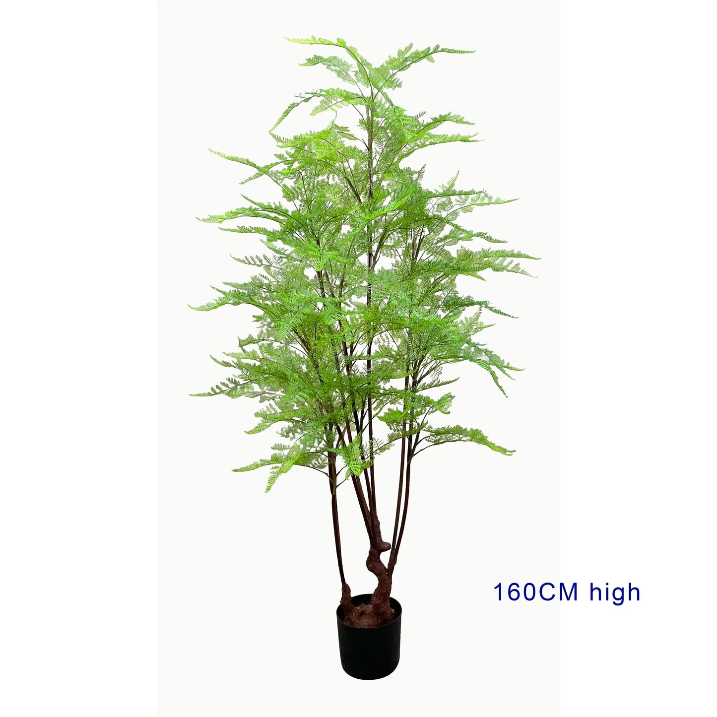 BSCI Factory Wholesale 160CM Tall Tropical Plastic Potted Bonsai Faux Plant Artificial Fern Tree For Interior Exterior Decor Yooly Plants - YL08354