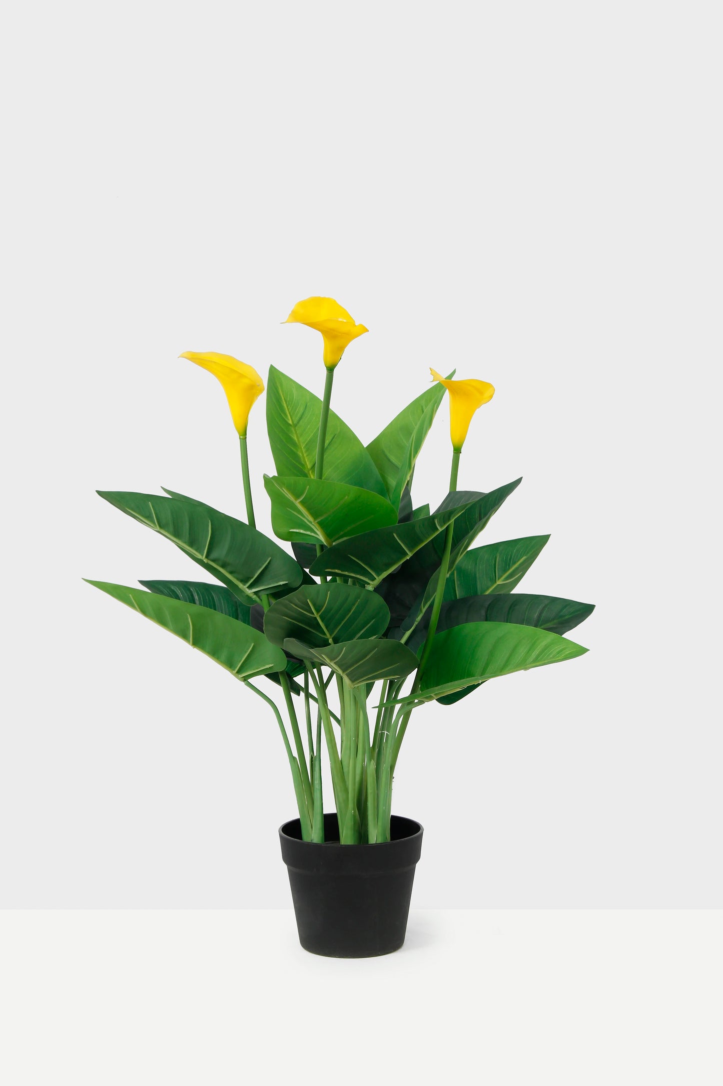 New Faux Bonsai Flowers High Simulation Plastic Potted Plant Artificial Anthurium Andraeanum for Home Office Wedding Decoration Yooly Plants - YL08038