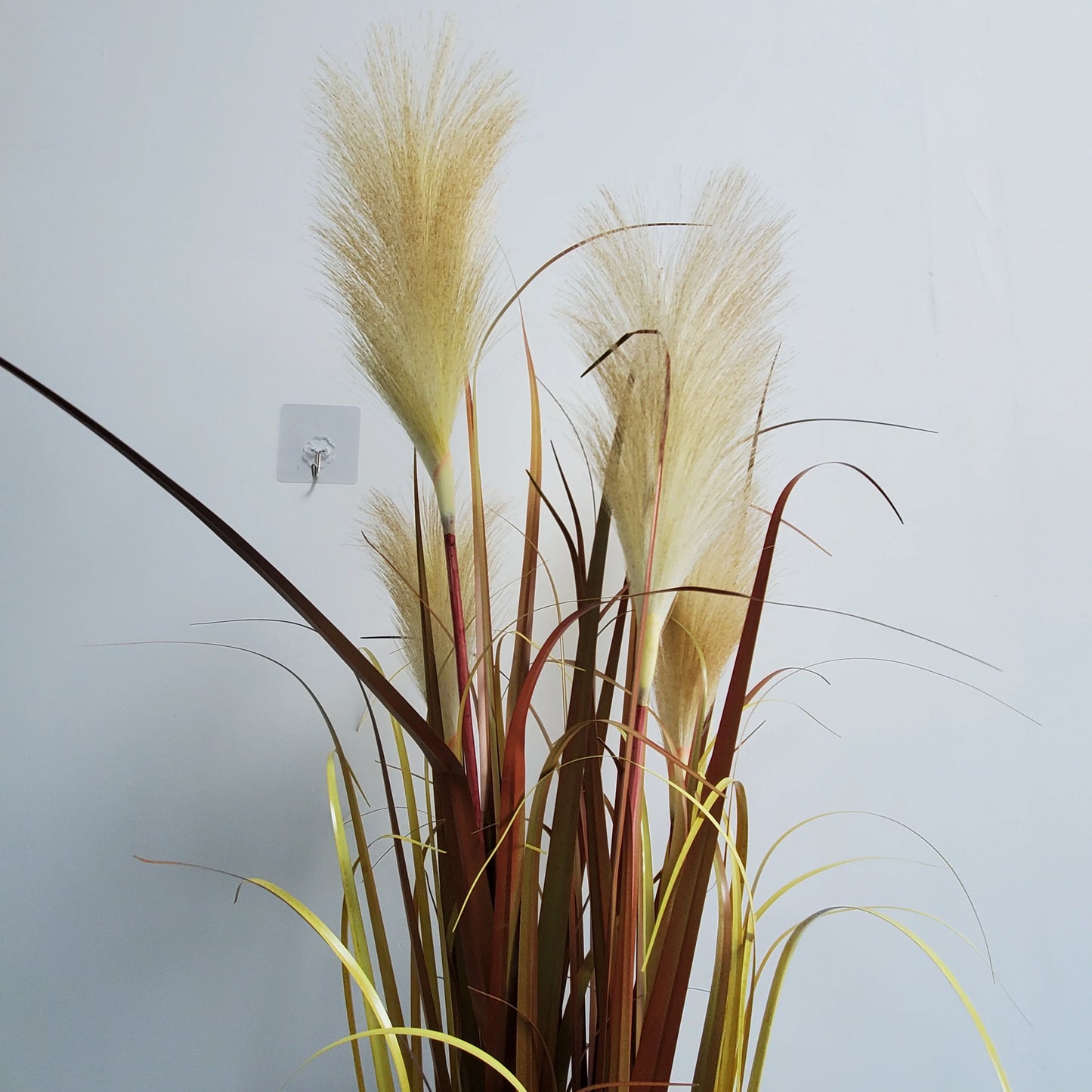 Plastic Timothy Grass Artificial Long Reed Grass Autumn Onion Grass Potted Plants Flower Pot for Home Garden Decor Yooly Plants - YLS0041