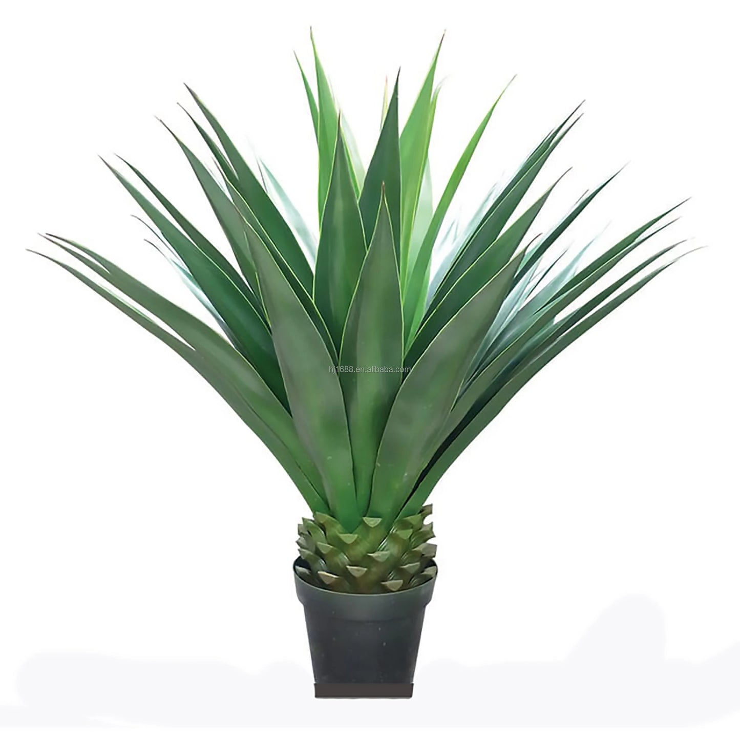 80CM 19 Leaves High Quality Faux Agave Sisal Plant Artificial Yucca Plant With Pot For Indoor Outdoor Decoration Yooly Plants - YL09601