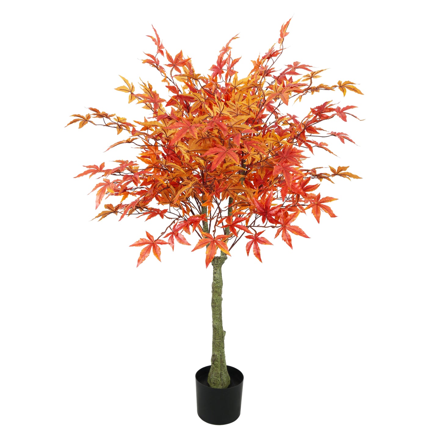 China Supplier 200CM House Plant Plastic Trunk Red Silk Leaves Fake Maple Tree Artificial Autumn In Pot For Interior Decor Yooly Plants - YL1061