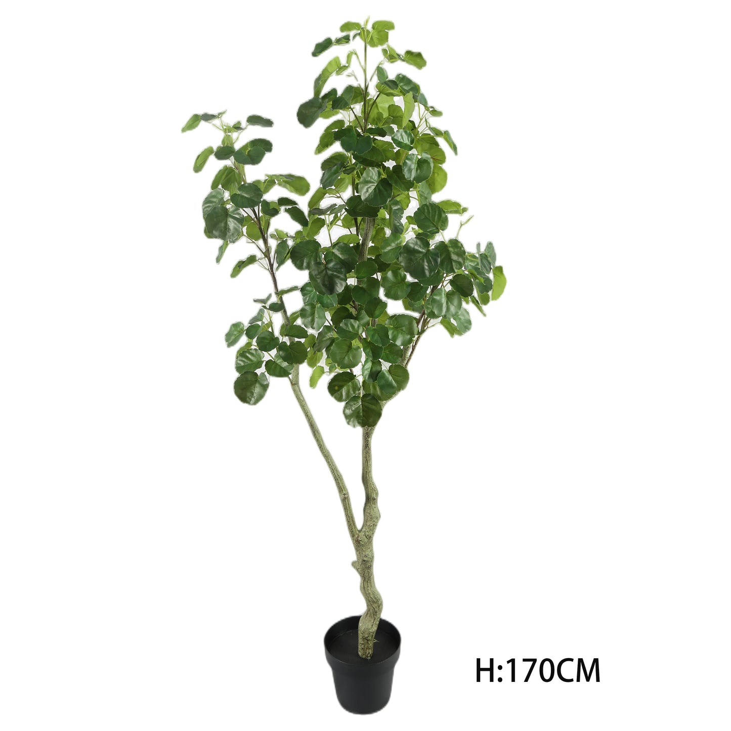 180CM Artificial Trees 6Feet Malus Spectabilis Fake Chinese Crabapple Tree Nearly Natural Silk Artificial Trees For Indoor Yooly Plants - YL225017