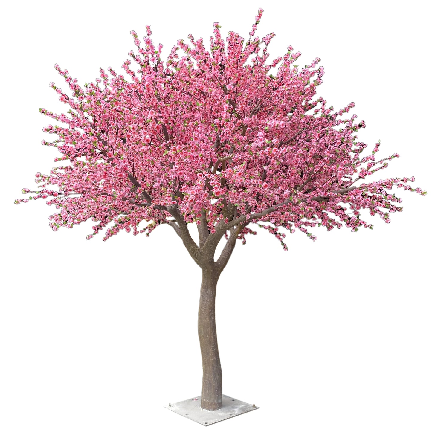 Home Garden Decoration High Quality Cheap Price Faux Big Tree Artificial Peach Blossom Flower Tree For Landscaping & Decking Yooly Plants - YL0666