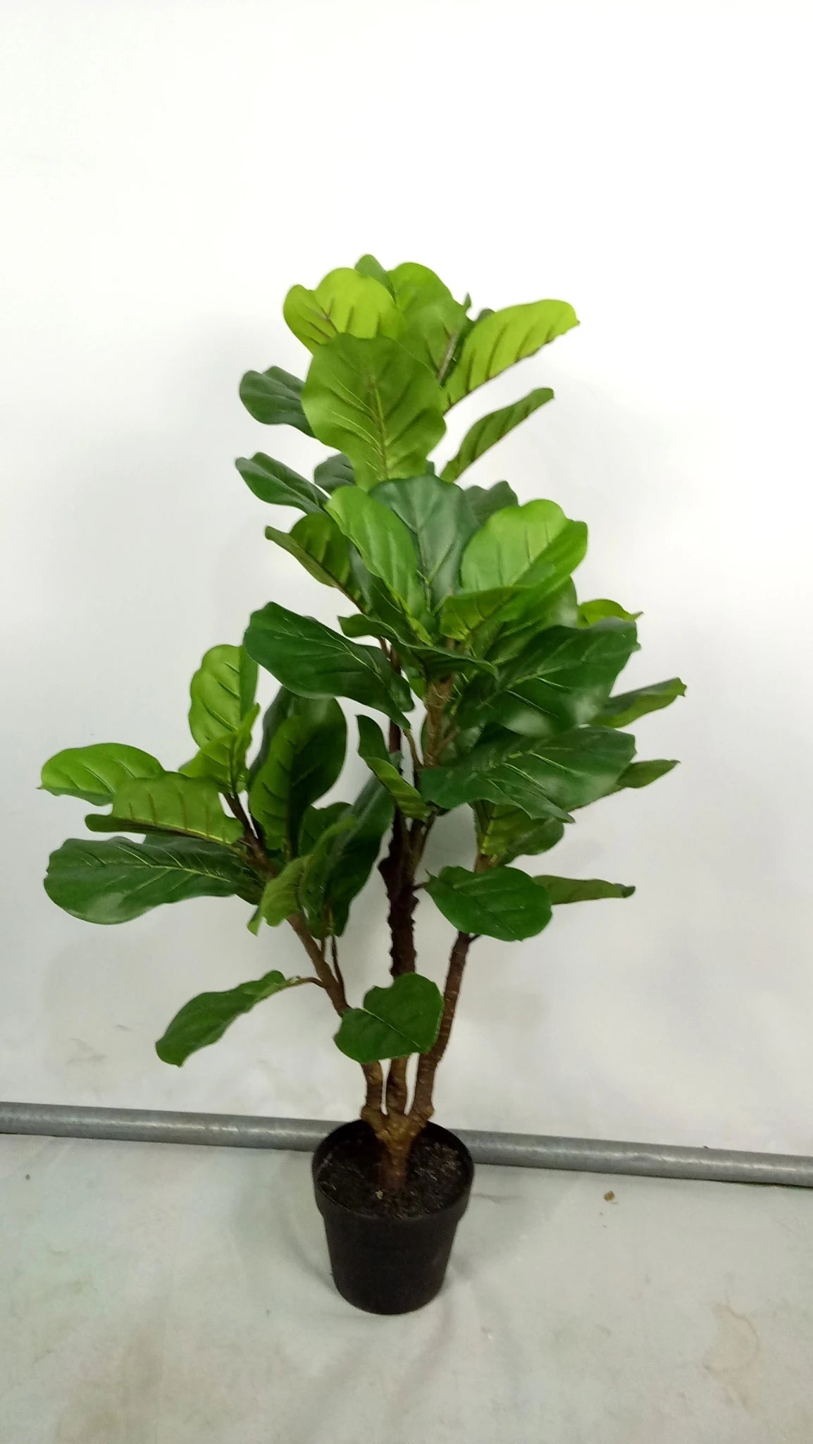 180CM Tall 6Trunks 203 Leaves Real Touch Faux Lyrata Potted Plants Artificial Ficus Fiddle Leaf Fig Tree For Interior Decor Yooly Plants - YL11138