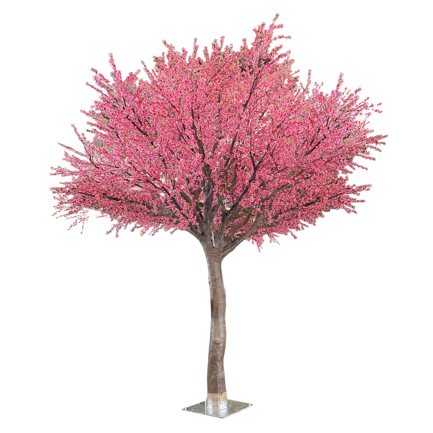 Home Garden Decoration High Quality Cheap Price Faux Big Tree Artificial Peach Blossom Flower Tree For Landscaping & Decking Yooly Plants - YL0666