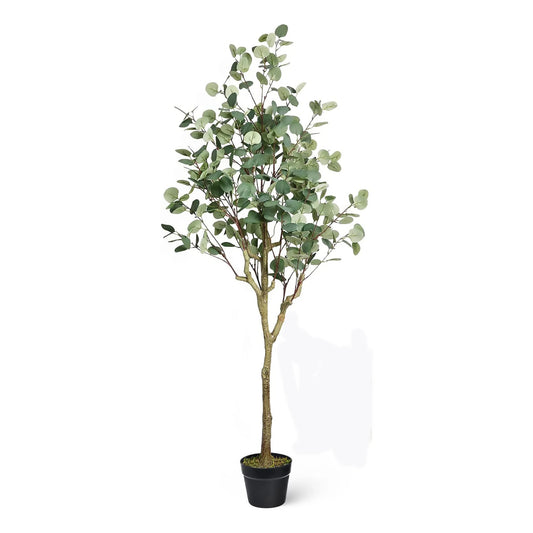 170CM Tall Artificial Eucalyptus Tree Plants Faux Money Tree for Decor Wedding Tree Yooly Plants - YL03420