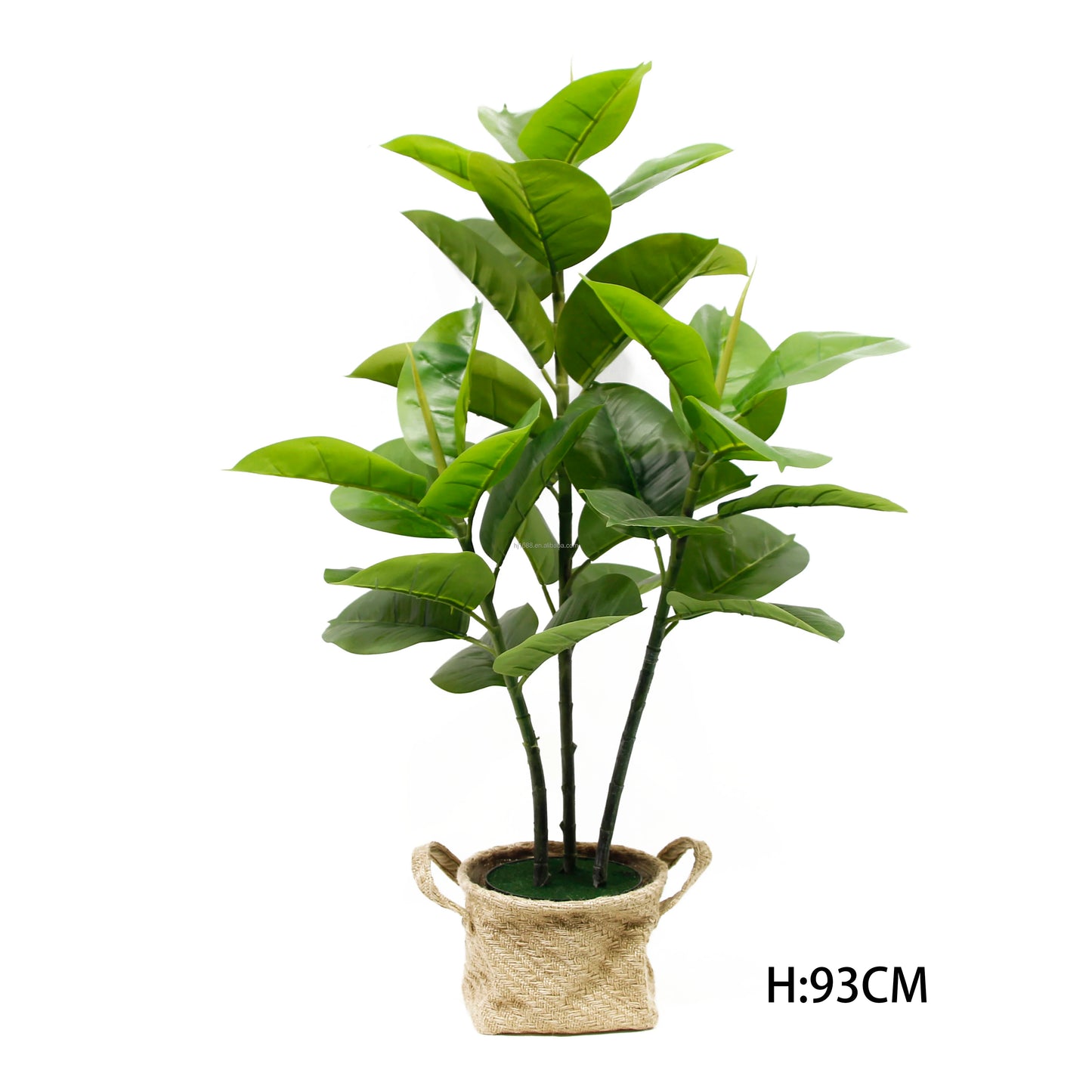 Nordic INS Tropical Faux Oak Tree Bonsai Plant Home & Garden Decorative Artificial Rubber Tree For Backyard Decor Yooly Plants - YL0111