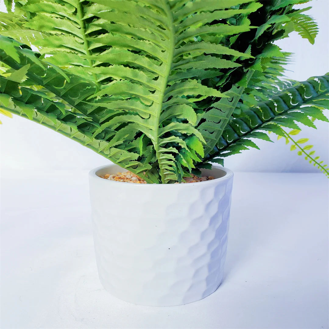 Artificial Fern Artificial Plants Scutellaria Tree Large Tropical Leaves Decorations Palm Leaves Simulation Artificial Plants Leaf  Yooly Plant - YLS0034