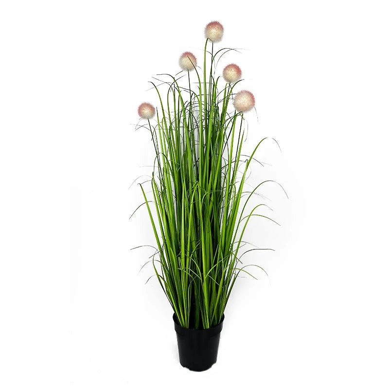 Artificial Outdoor Plants Plastic Bellflower Grass Greenery  For Home Garden Artificial Grasses Decoration Grass Yooly Plants - YLS-0025