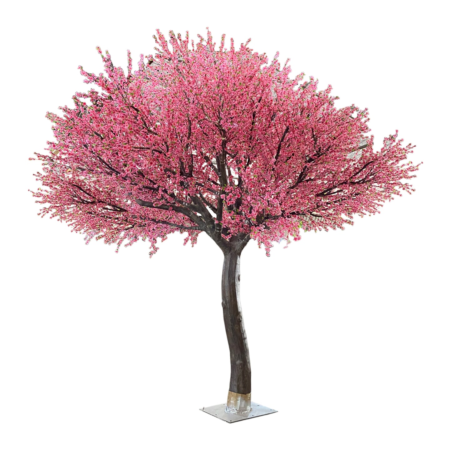 Home Garden Decoration High Quality Cheap Price Faux Big Tree Artificial Peach Blossom Flower Tree For Landscaping & Decking Yooly Plants - YL0666