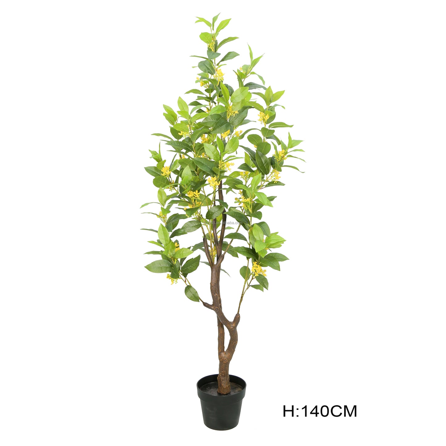 Factory Direct Sale 180CM 6FT Faux Flower Tree Evergreen Artificial Osmanthus Fragrans Sweet Olive Tree For Home Office Decor Yooly Plants - YL0708