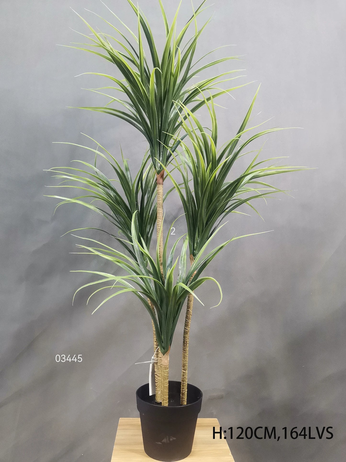 100cm High Simulation Artificial Dragon Blood Tree Potted Green Plant For Hotel Restaurant Bar Home Decoration Yooly Plants - YL3036