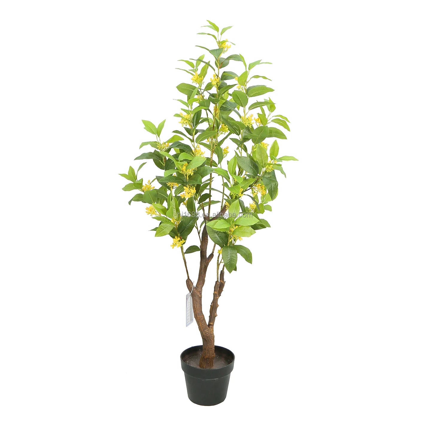 Factory Direct Sale 180CM 6FT Faux Flower Tree Evergreen Artificial Osmanthus Fragrans Sweet Olive Tree For Home Office Decor Yooly Plants - YL0708