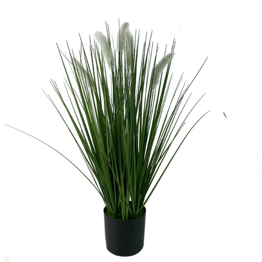 Artificial Plants PVC Plastic Dog Tail Grass Onion Grass Simulation Plant Bonsai Artificial Green Plant Yooly Plant - YLS10026