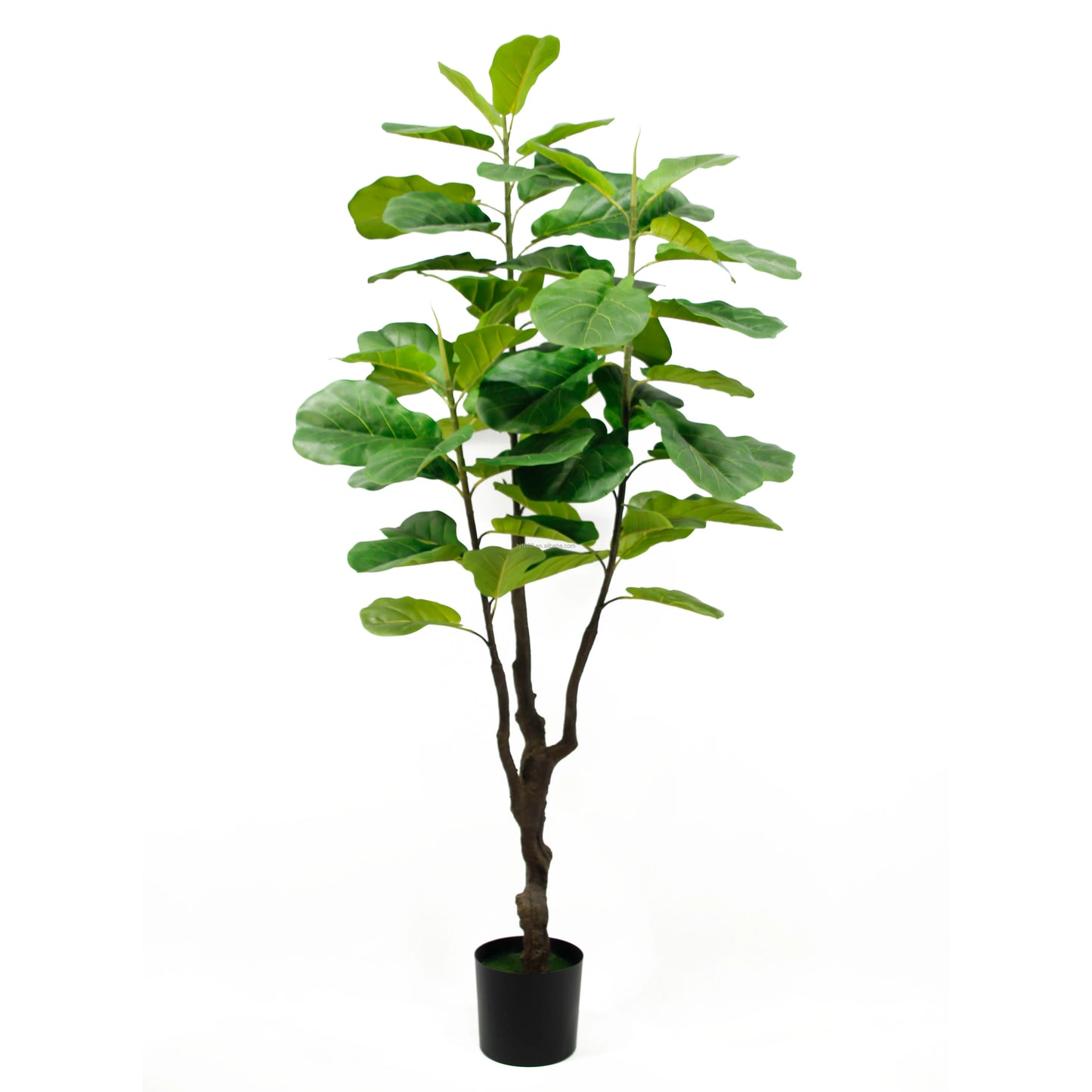 Anti-UV Indoor Hotel House Home Office Decoration 72in 6ft 180cm Fake Ficus Lyrata Plant Artificial Fiddle Leaf Fig Tree in Pot Yooly Plants - YL08109