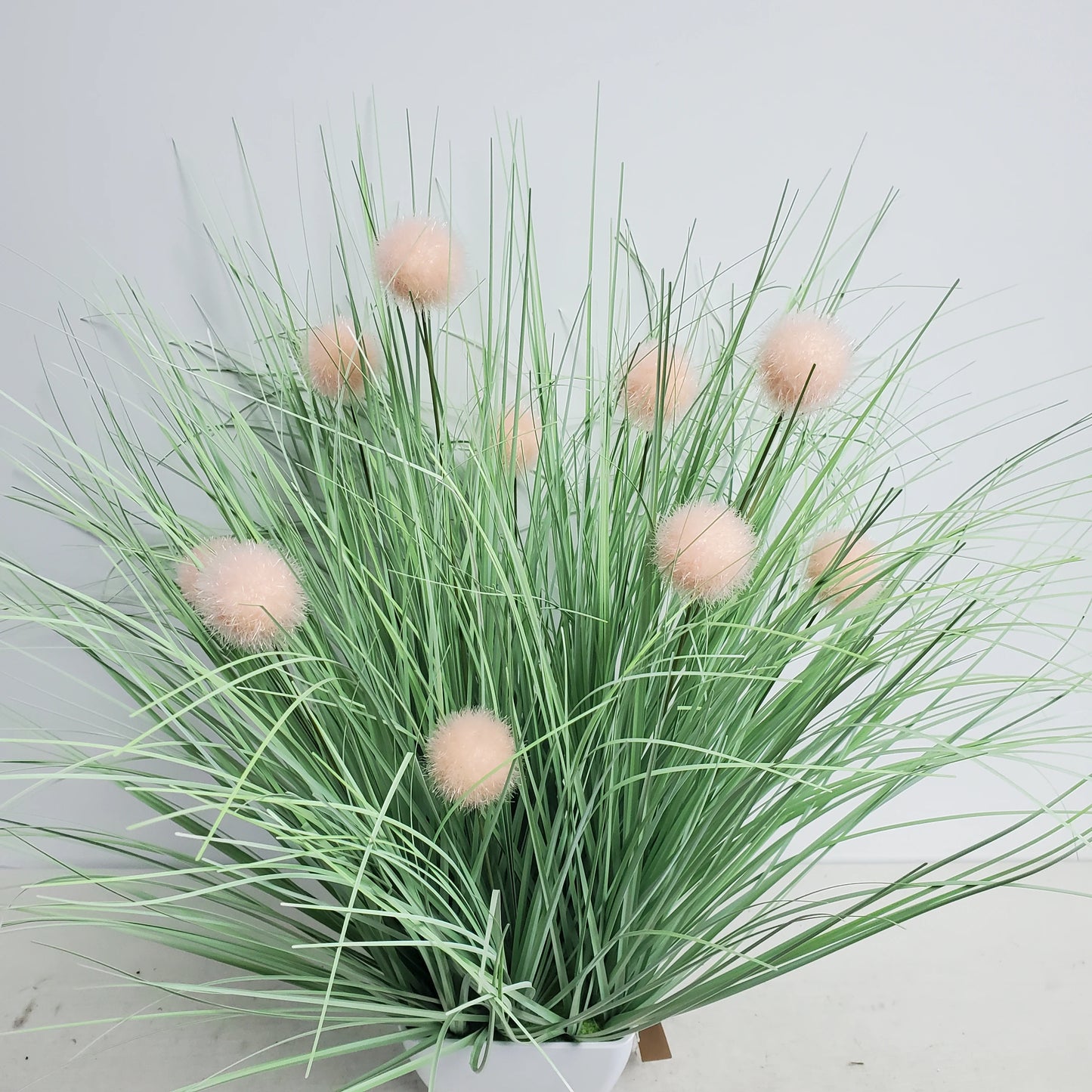 Home Decor Plastic Plant Artificial Onion Grass Plant In Pots Simulate Green Grass Plant For Outdoor Indoor Decoration Yooly Plants - YLS0022