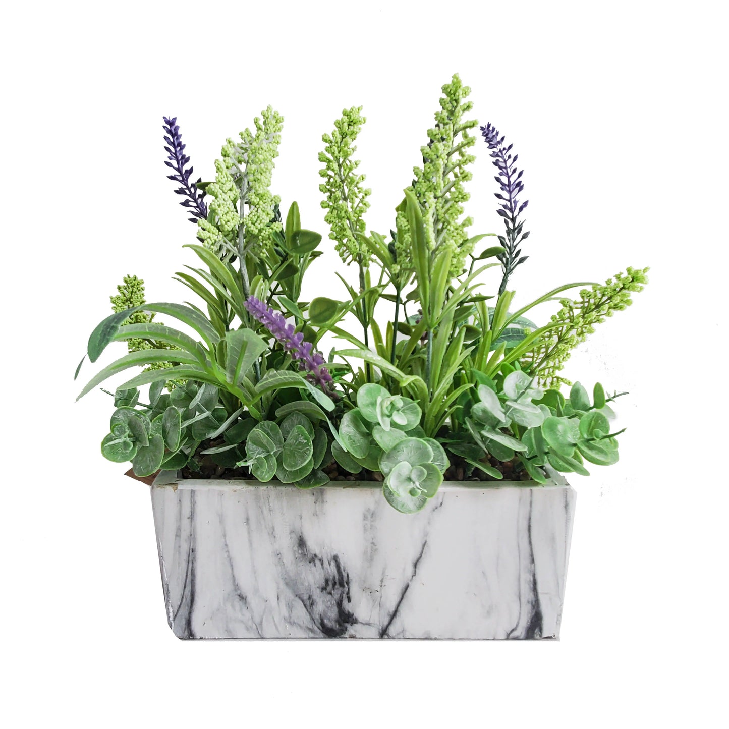 Mini Succulents Artificial Plant Plastic Potted Flowers Faux Assorted Plants for Home Table Decoration Yooly Plants - YLS0017