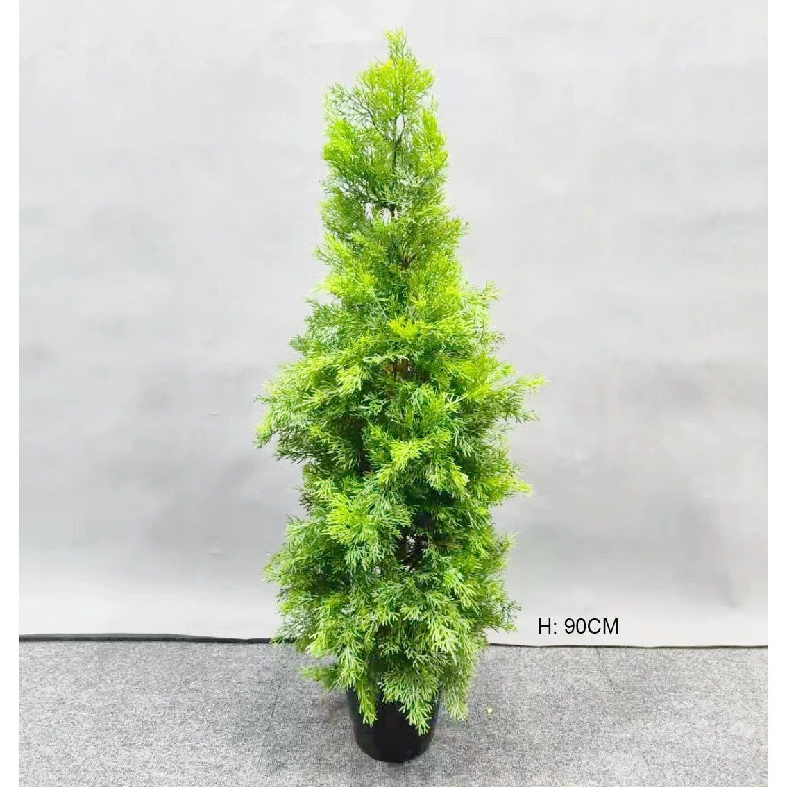 Indoor Outdoor Big Decorative Small Giant Artificial Plant Garden Ornaments Green Cedar Topiary Large Artificial Pine Tree Yooly Plants - YL0866