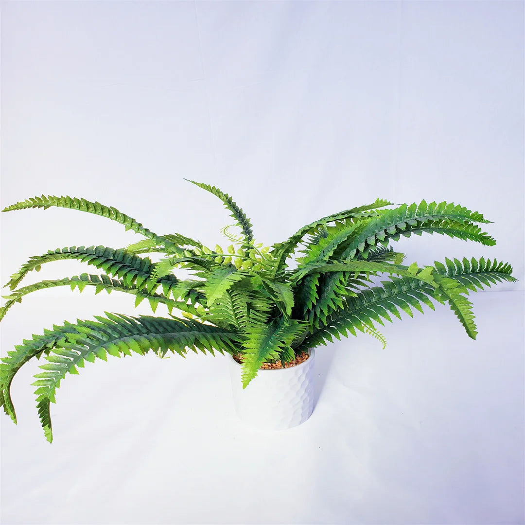 Artificial Fern Artificial Plants Scutellaria Tree Large Tropical Leaves Decorations Palm Leaves Simulation Artificial Plants Leaf  Yooly Plant - YLS0034