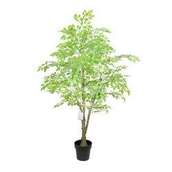 Real Touch Artificial Greenery Bonsai Plant Faux Locust Tree In Pot For Office Hotel Shopping Mall Yooly Plants - YL0628