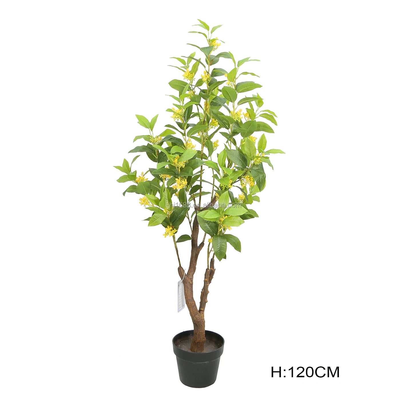 Factory Direct Sale 180CM 6FT Faux Flower Tree Evergreen Artificial Osmanthus Fragrans Sweet Olive Tree For Home Office Decor Yooly Plants - YL0708