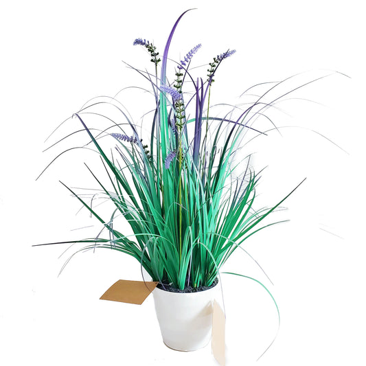 Artificial Plants Greenery and Flowers Artificial Potted Lavender Plant in Pot Modern house Decorative Yooly Plants - YLS0047