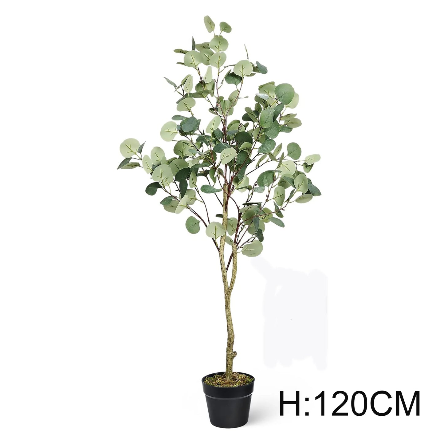 170CM Tall Artificial Eucalyptus Tree Plants Faux Money Tree for Decor Wedding Tree Yooly Plants - YL03420