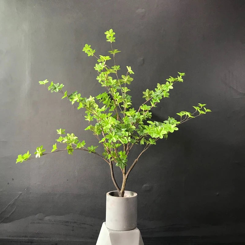 180CM 6FT High Two Natural Looking Trunks Plastic Artificial Bell Tree With Lifelike Branches For Wedding And Living Room Decor Yooly Plants - YL33368