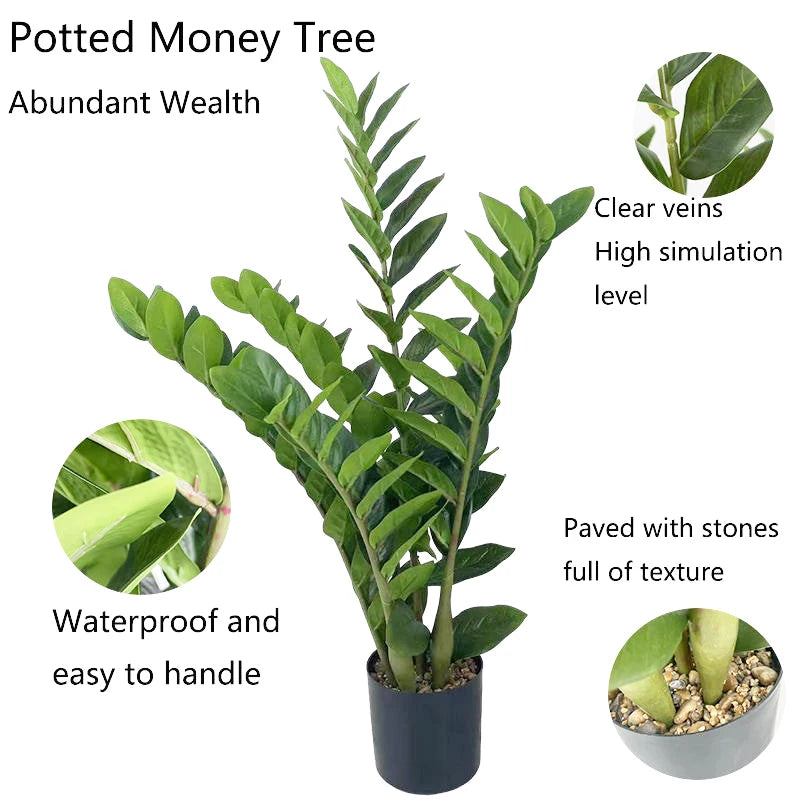 72cm 28inch Faux Trees  Artificial Plants Artificial Money Tree  Artificial Plants Yooly Plants - YLS10043