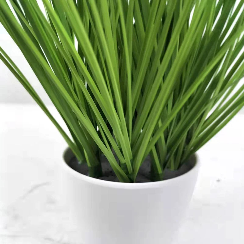 Simulation Artificial Plant Bonsai Flower Arrangements Faux Silk Eco-friendly Plastic Picture Plant Pot Grass Yooly Plant - YLS0025