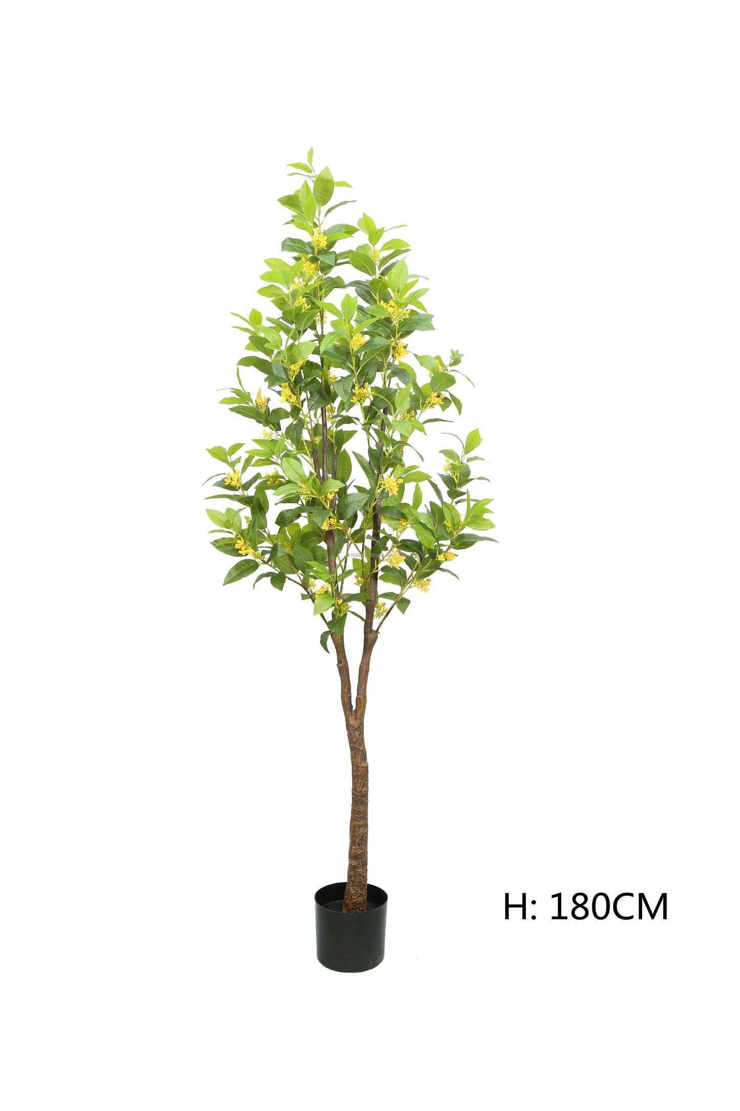 Factory Direct Sale 180CM 6FT Faux Flower Tree Evergreen Artificial Osmanthus Fragrans Sweet Olive Tree For Home Office Decor Yooly Plants - YL0708