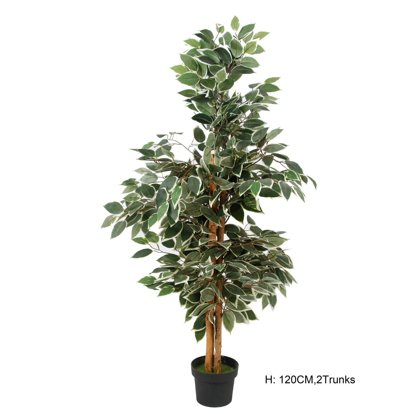 Factory Wholesale 6 Feet 180cm Large Home Office Decor Indoor Fake Plastic Ficus Tree Wholesale Artificial Plants With Pot Yooly Plants - YL11141