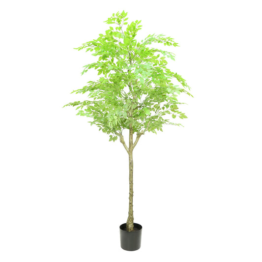 Wholesale Cheap Price Popular Artificial Giant Plastic Silk Plant Artificial Locust Tree With Fake Tree Leaves Yooly Plants - YL0630