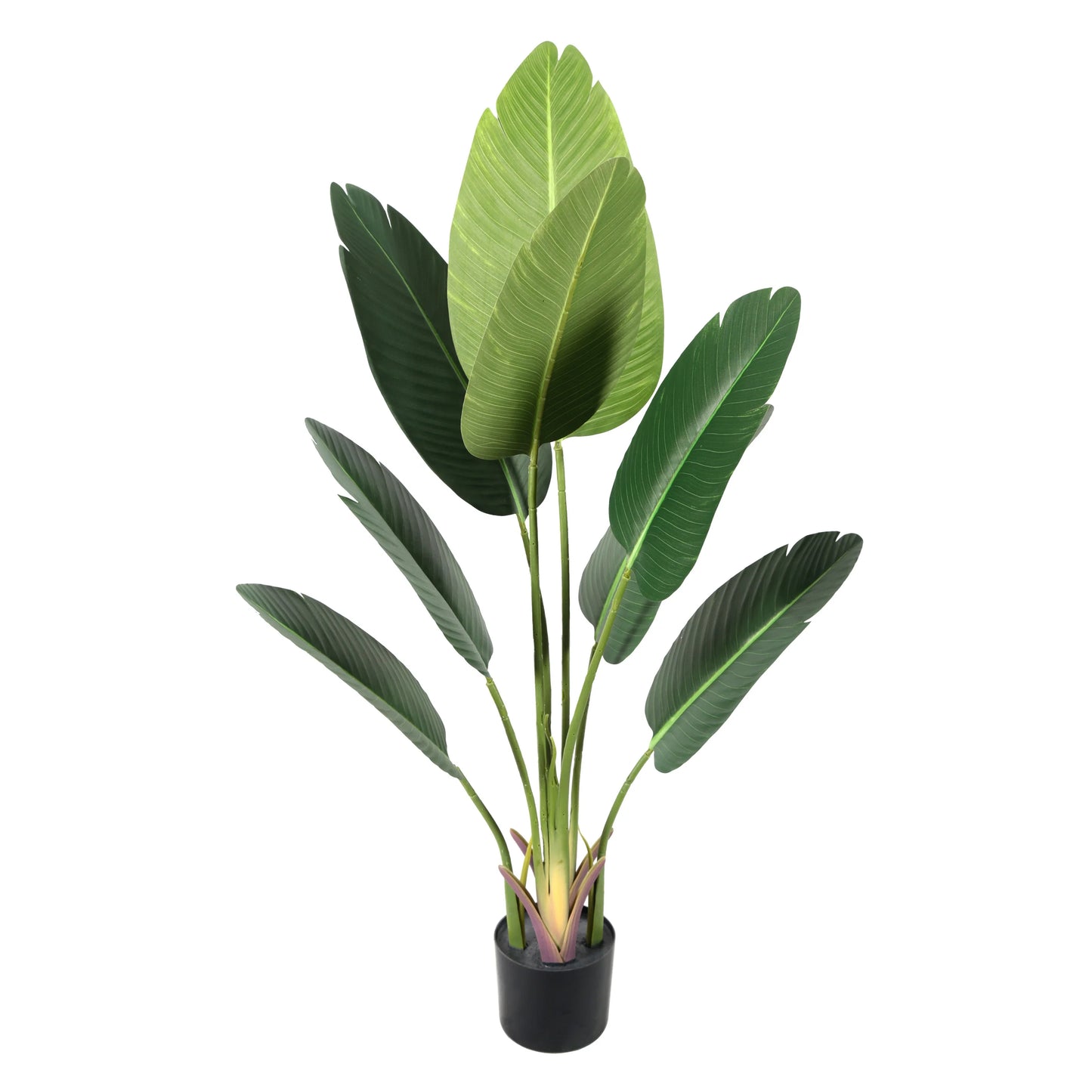 Factory Fake Bird Of Paradise Plant Real Touch Indoor Outdoor Artificial Tropical Palm Plant Traveler's Banana Tree Faux Tree Yooly Plants - YL12174