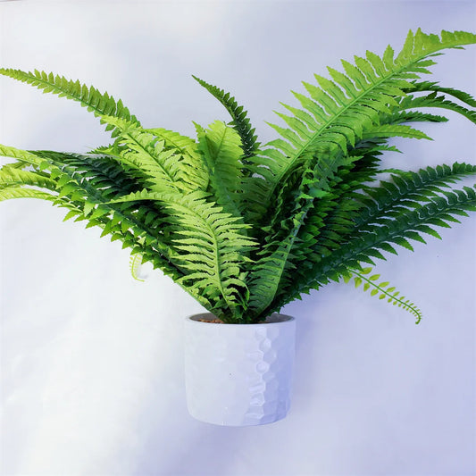 Artificial Fern Artificial Plants Scutellaria Tree Large Tropical Leaves Decorations Palm Leaves Simulation Artificial Plants Leaf  Yooly Plant - YLS0034