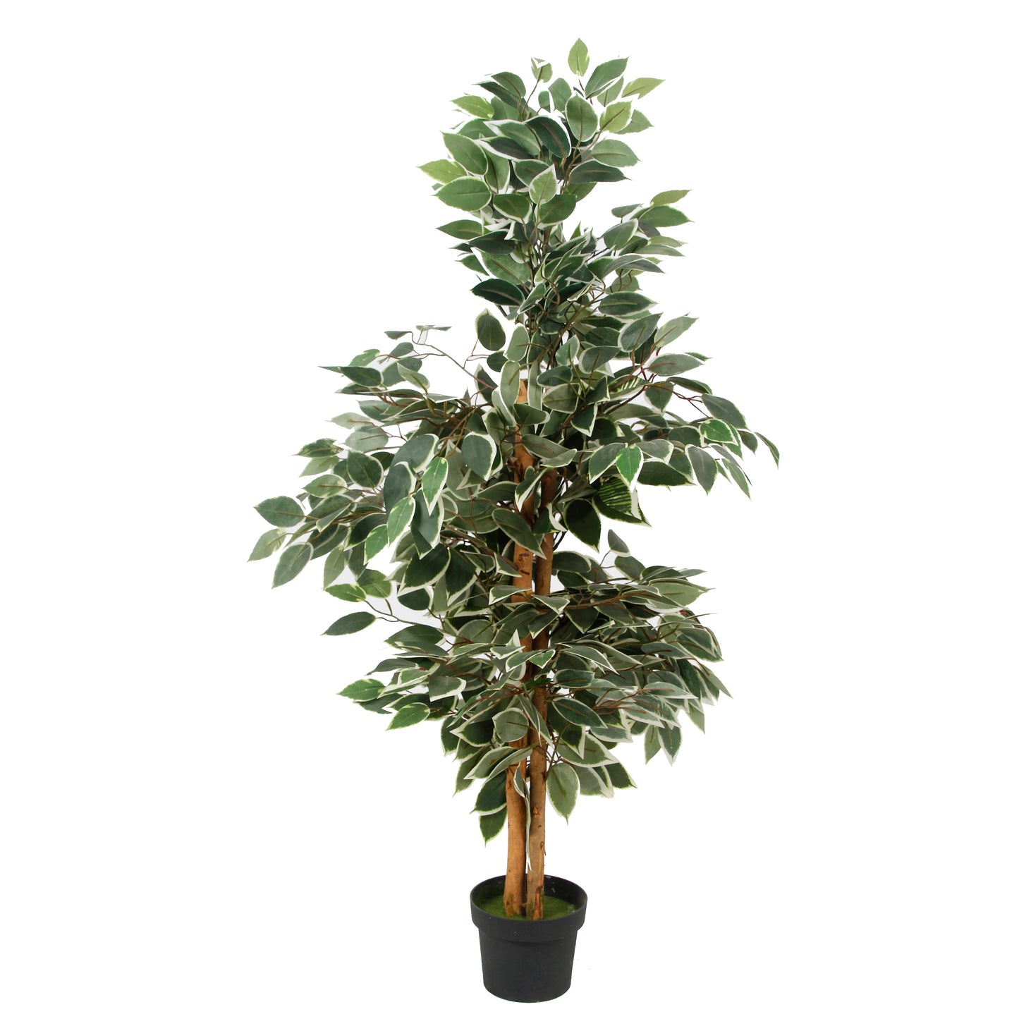 Factory Wholesale 6 Feet 180cm Large Home Office Decor Indoor Fake Plastic Ficus Tree Wholesale Artificial Plants With Pot Yooly Plants - YL11141