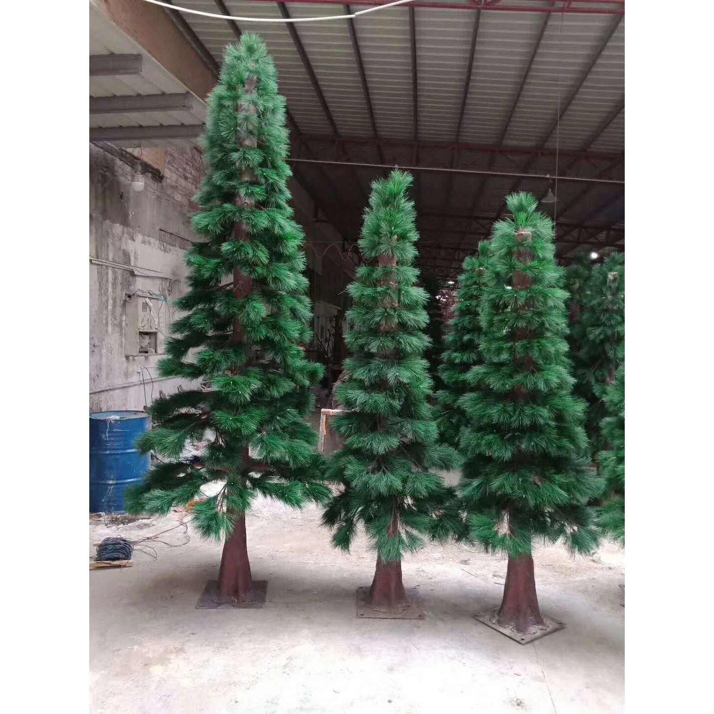 Indoor Outdoor Big Decorative Small Giant Artificial Plant Garden Ornaments Green Cedar Topiary Large Artificial Pine Tree Yooly Plants - YL0866