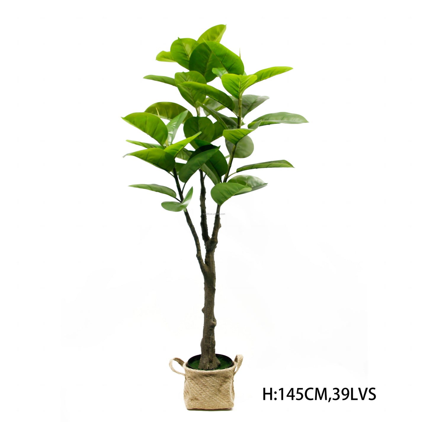 Nordic INS Tropical Faux Oak Tree Bonsai Plant Home & Garden Decorative Artificial Rubber Tree For Backyard Decor Yooly Plants - YL0111