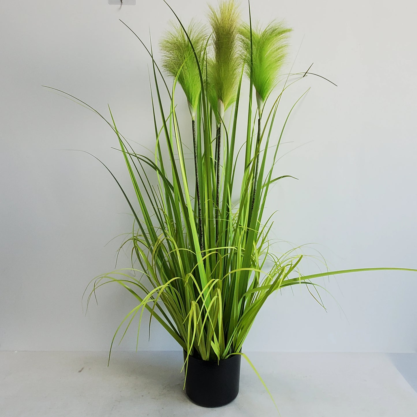 Artificial Flowers Decoration Simulation Reed Grass Flower Arrangement with Artificial Reed Green Plants Potted Plants Yooly Plants - YLS0039