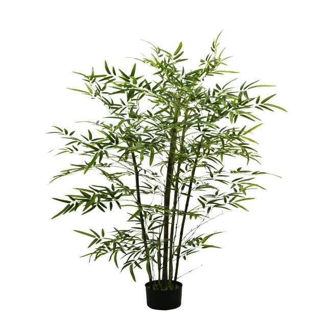 Wholesale Fake Potted Bonsai Plastic Outdoor Bamboo Plantas Artificiales Silk Fence Artificial Bamboo Tree 3m For Backyard Decor Yooly Plants - YL07597