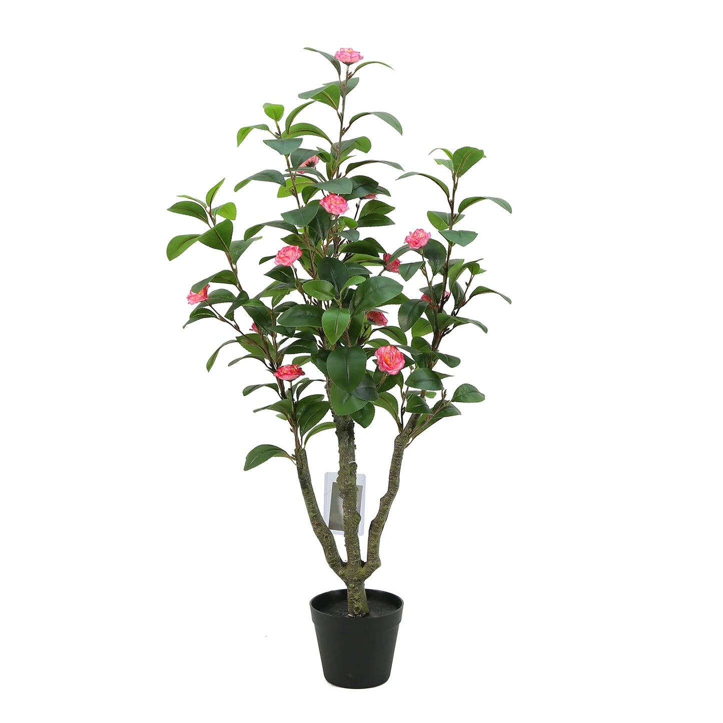 120CM 4FT High Quality Faux Decorative Plant Artificial Camellia Japonica Tree With Pink or White Flowers Yooly Plants - YL12191