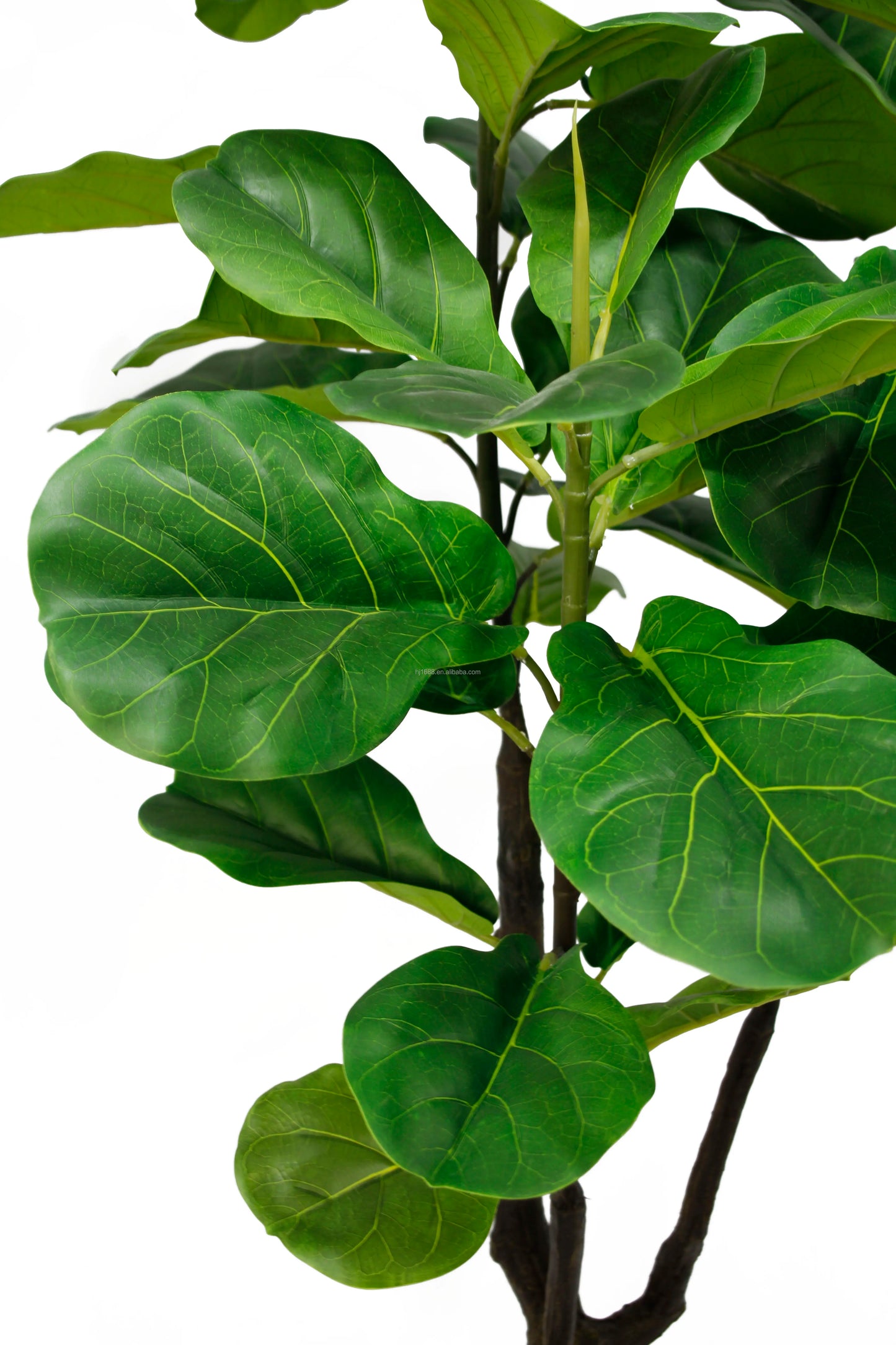 180CM Tall 6Trunks 203 Leaves Real Touch Faux Lyrata Potted Plants Artificial Ficus Fiddle Leaf Fig Tree For Interior Decor Yooly Plants - YL11138