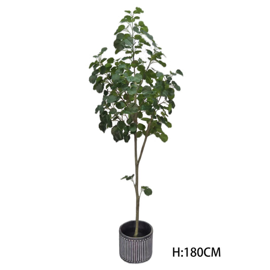 Factory High Quality Home Garden Decorative Lifelike Malus Spectabilis Faux Chinese Crabapple Tree Artificial Potted Plant Yooly Plants - YL225017