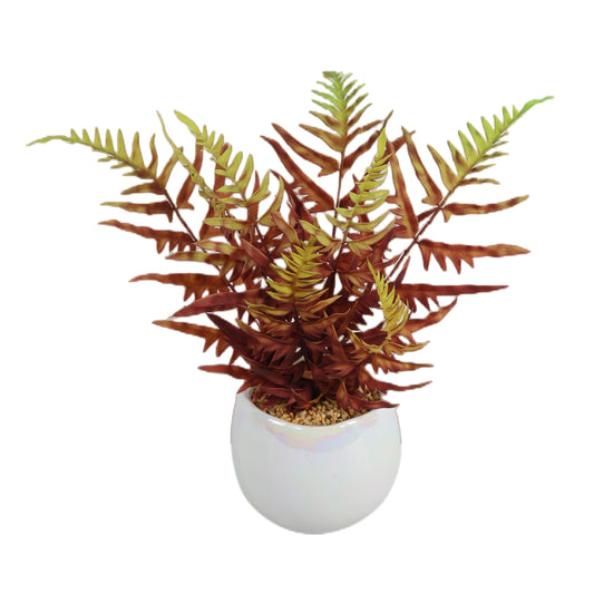 Mini Lifelike Faux Ornamental Plants Small Artificial Potted Plants For Office Desktop Decoration Yooly Plants - YL0628