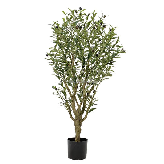 Factory Wholesale High Quality 130CM Cheap Faux Plants Realistic Artificial Deluxe Olive Tree For Home Office Living Room Decor Yooly Plants - YL1017